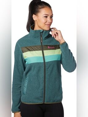 NEW Cotopaxi Teca Fleece Jacket Green Teal Blue Sz Medium